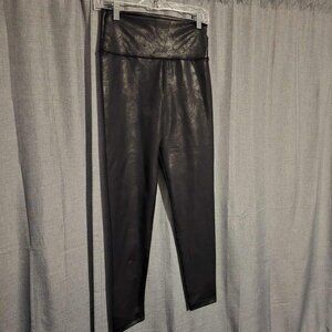 Aerie faux leather leggings size Large